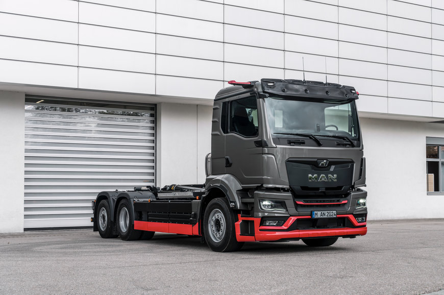 Premiere zur IFAT: MAN erweitert eTruck-Portfolio deutlich